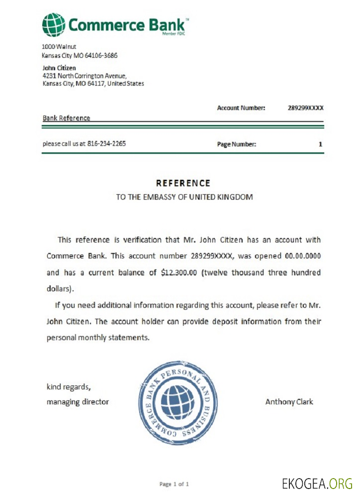 USA , Commerce banque , référence